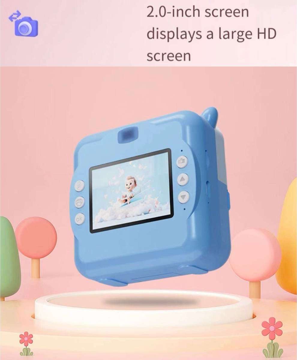 ZS - Instant Printer Camera - Blue