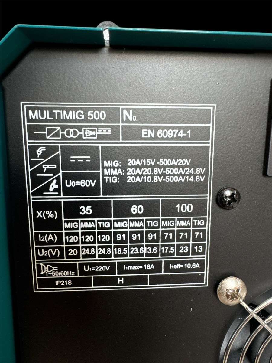 ZS - MultiMig 500A Welding Machine