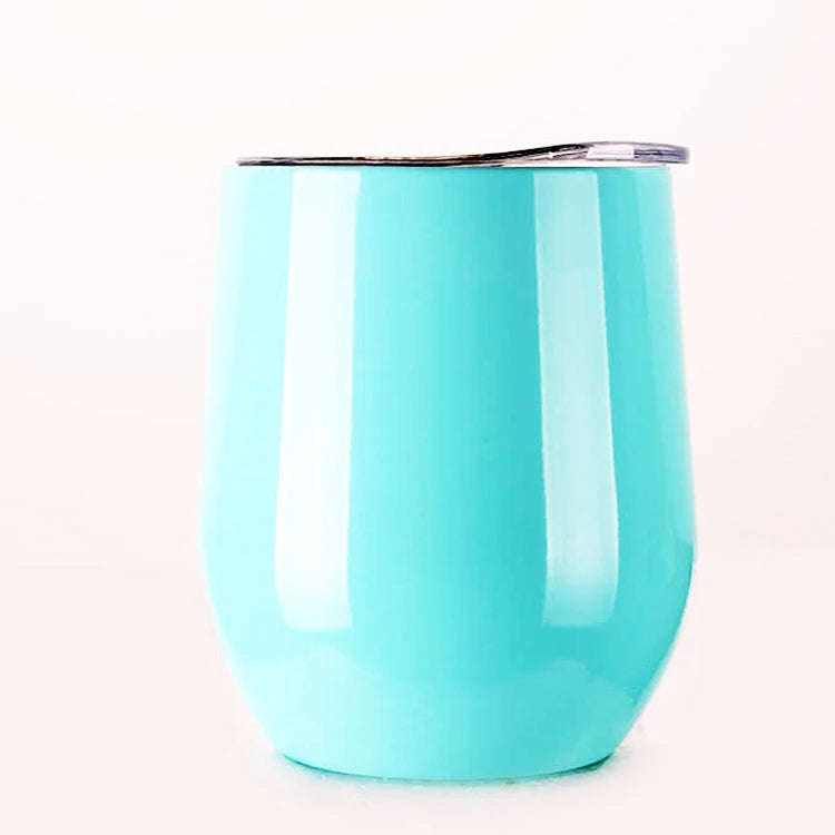 ZS - 350ml/12oz Stainless Steel Insulated Travel Mug With Lid - Black