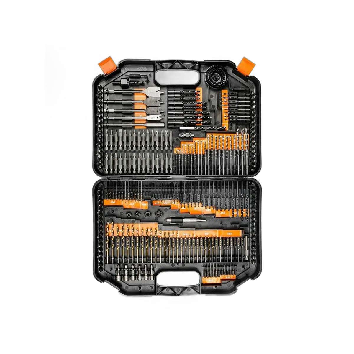 ZS - 246 Pcs Twist Drill Bits Metal Wood Combination Drill Bit Set With Box Case