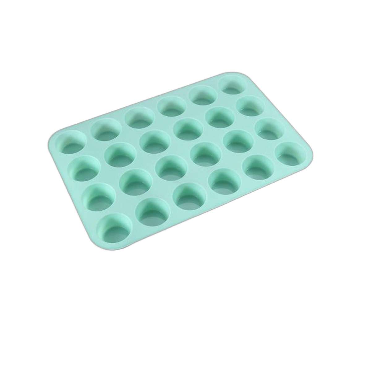 ZS - Silicone Muffin Pan 24 Cups Nonstick Cake Mold for Baking Mini Egg Bites High Heat Resistance