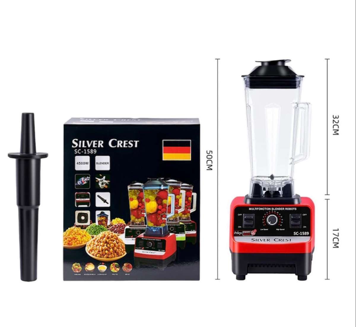 Silver Crest Robot Blender + Coffee Grinder