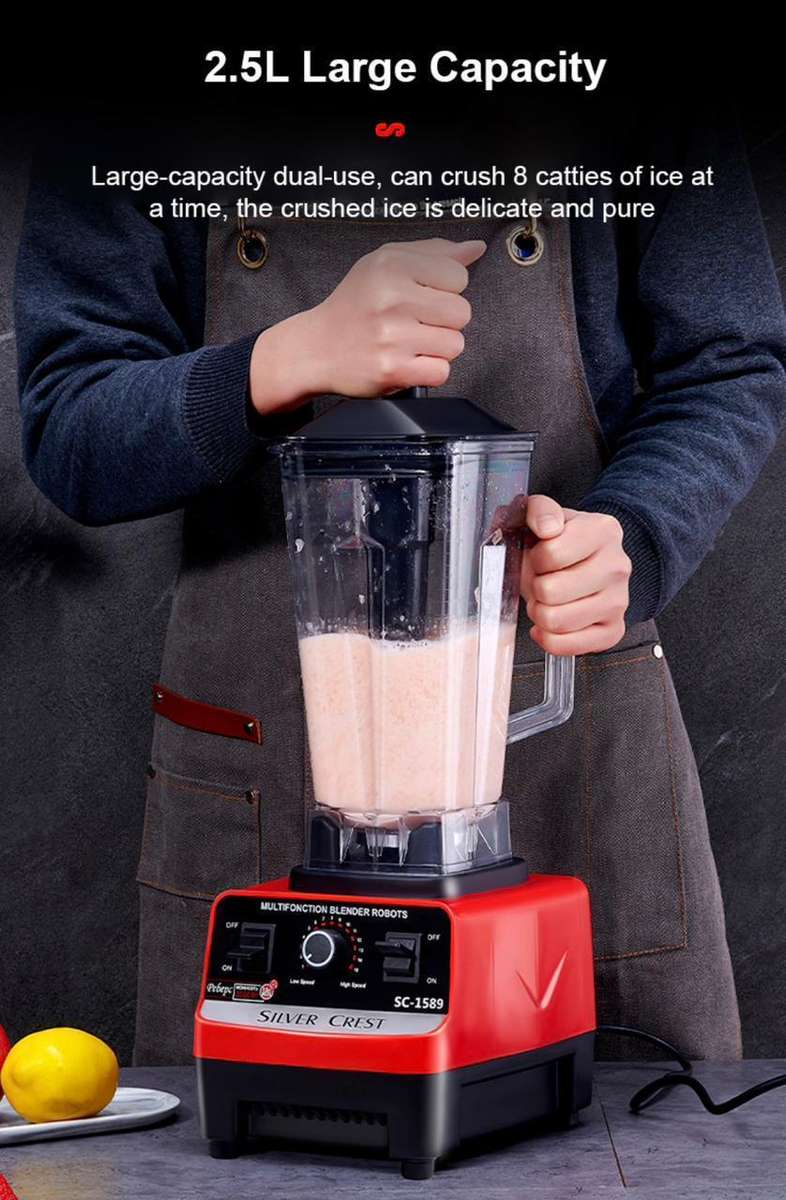 Silver Crest Robot Blender + Coffee Grinder