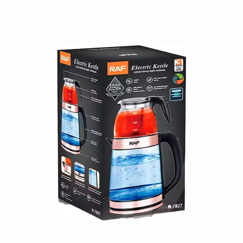 ZS - RAF Electric Kettle with Turkish teapot 0.5L+2.2L