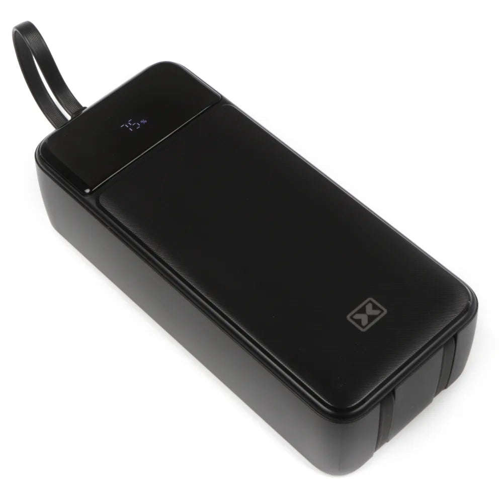 ZS - 30000mAh 22.5W Fast Charging Power Bank with Built-In Cables