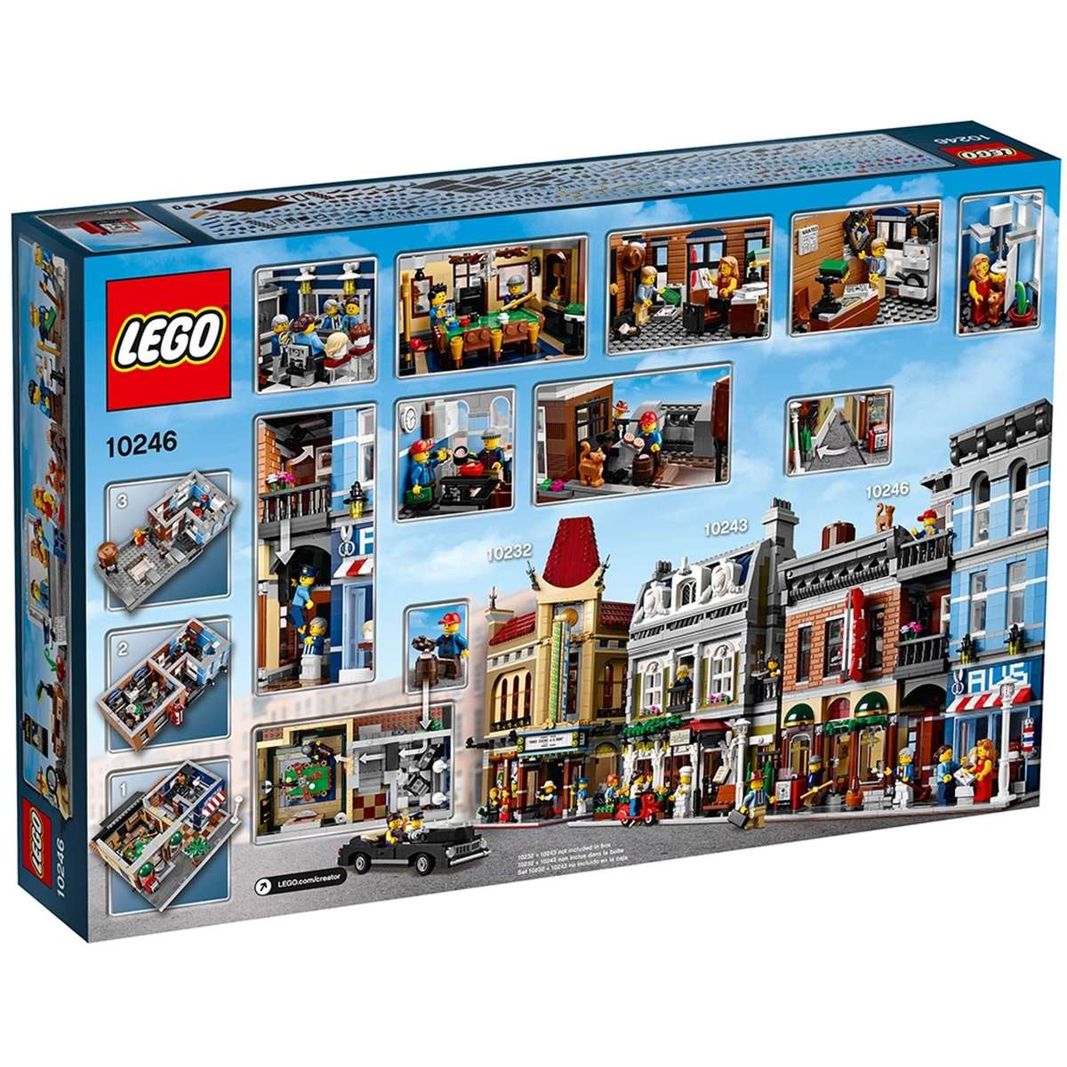 LEGO® Creator Expert Detectives Office - 10246 - 2262 Piece Building Set