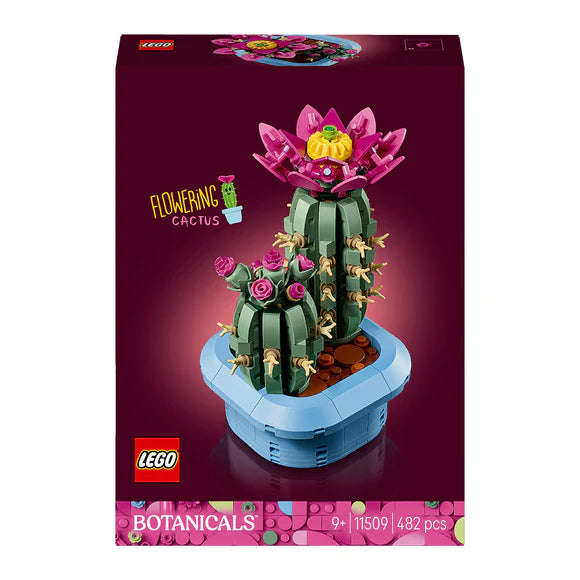 LEGO® Botanicals Cactus 11509  482 Piece Floral Building Set