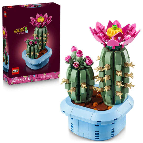 LEGO® Botanicals Cactus 11509  482 Piece Floral Building Set