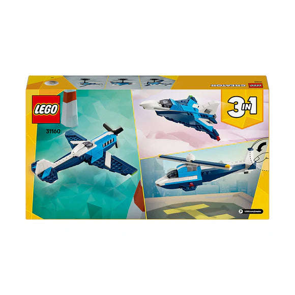 LEGO® Creator 3in1 Aircraft: Race Plane - 31160 - 178 Piece Building Set