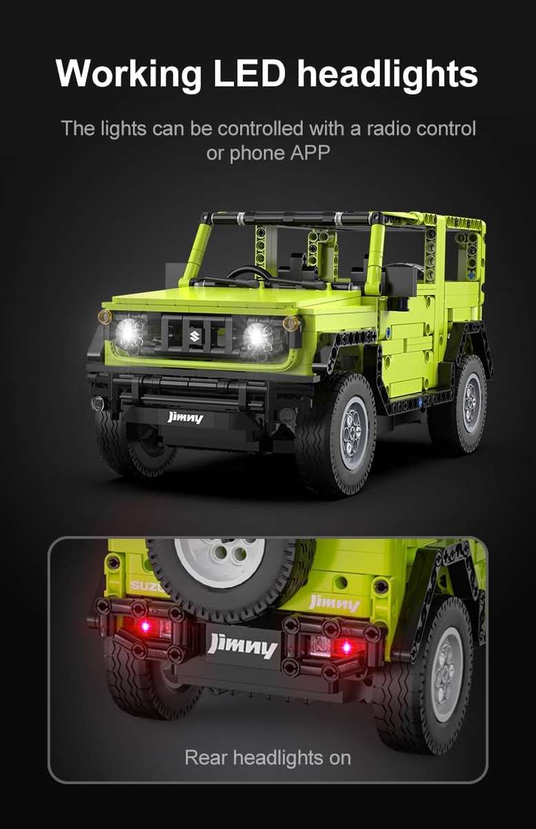 CaDA® Tech R/C Suzuki Jimny | C51201W | 579 Pieces | 32cm