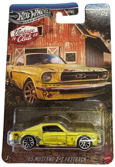 Hot Wheels© Vintage - 65 Mustang 2 + 2 Fastback -  1/5