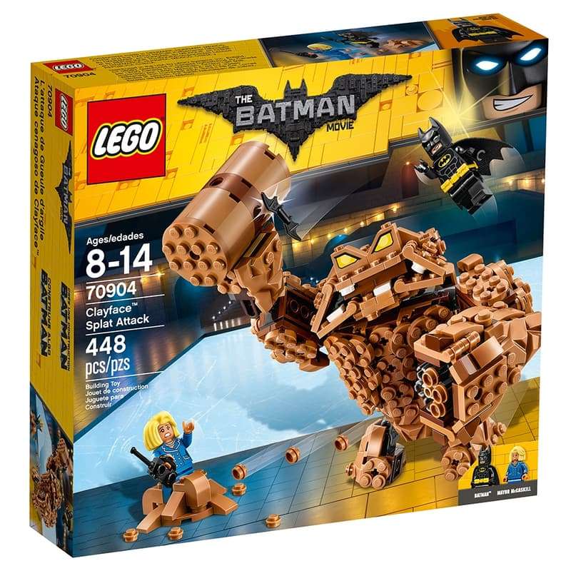 LEGO® DC Batman The Movie Clayface Splat Attack - 70904 - 448 Piece Building Set