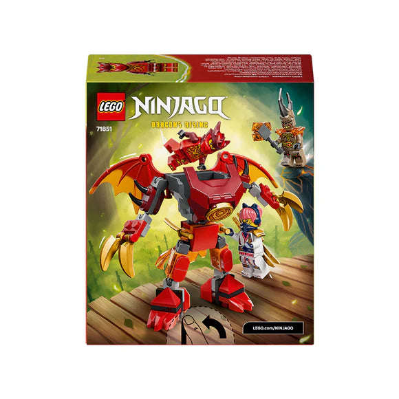 LEGO® NINJAGO® Kais Dragon Mech Battle Pack - 71851 - 85 Piece Building Set