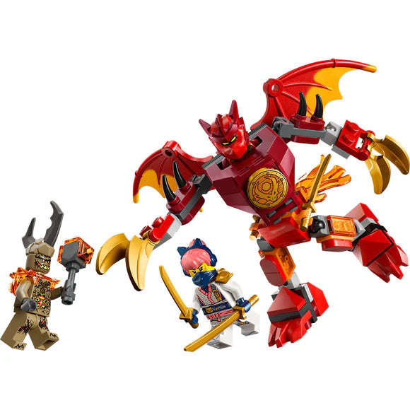 LEGO® NINJAGO® Kais Dragon Mech Battle Pack - 71851 - 85 Piece Building Set