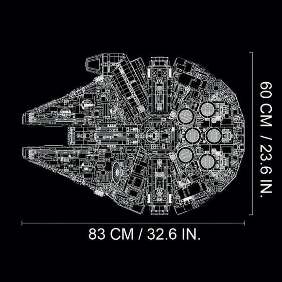 LEGO® Star Wars Millennium Falcon | 75192 | 7541 Piece Building Set