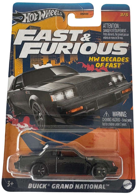 Hot Wheels© Fast & Furious - Buick Grand National -  3/5
