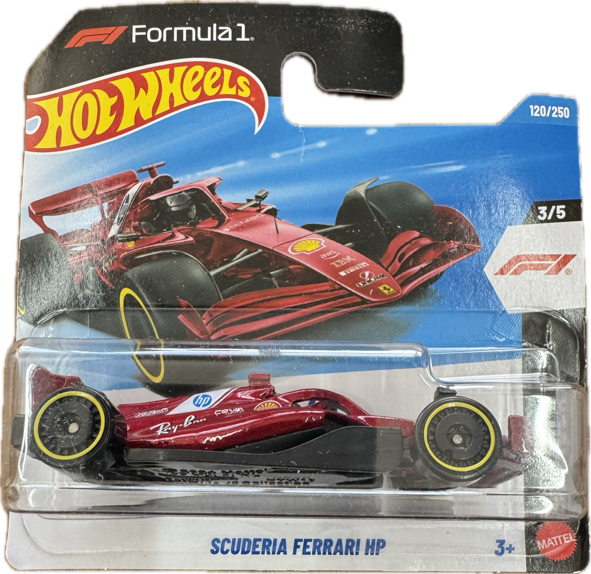 Hot Wheels© Basic - Scuderia Ferrari HP - Formula 1 3/5 - 120/250-2026