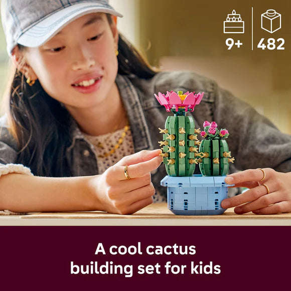 LEGO® Botanicals Cactus 11509  482 Piece Floral Building Set