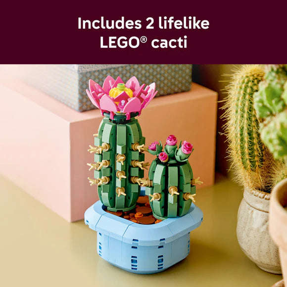 LEGO® Botanicals Cactus 11509  482 Piece Floral Building Set