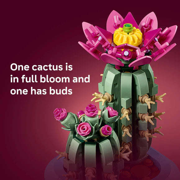 LEGO® Botanicals Cactus 11509  482 Piece Floral Building Set
