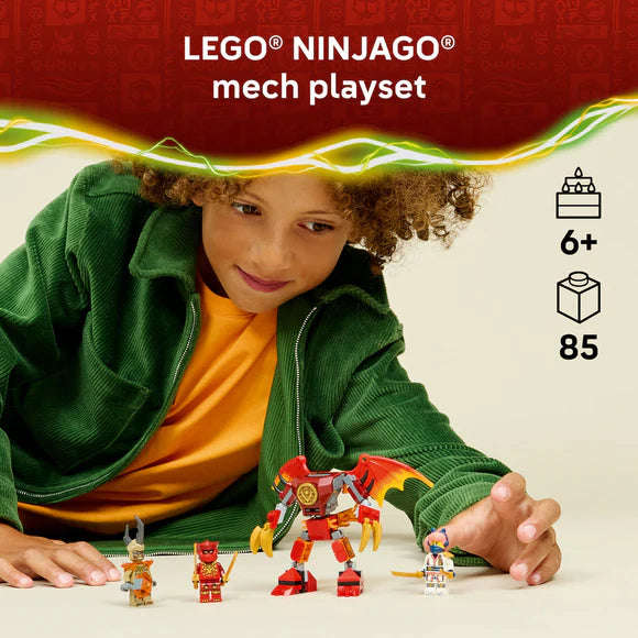 LEGO® NINJAGO® Kais Dragon Mech Battle Pack - 71851 - 85 Piece Building Set