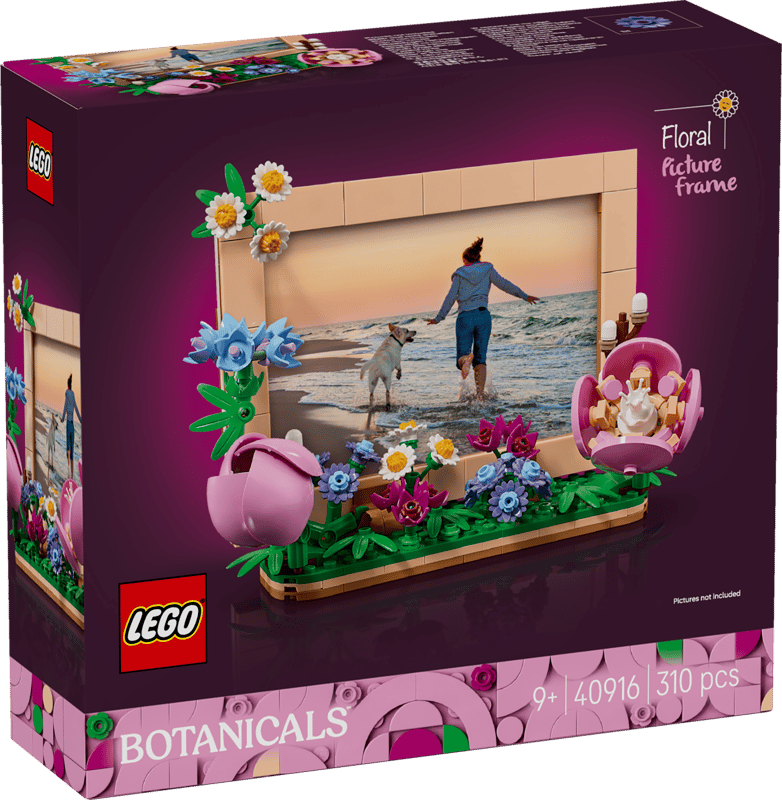 LEGO® Botanicals Floral Picture Frame - 40916 - 310 Piece Building Set