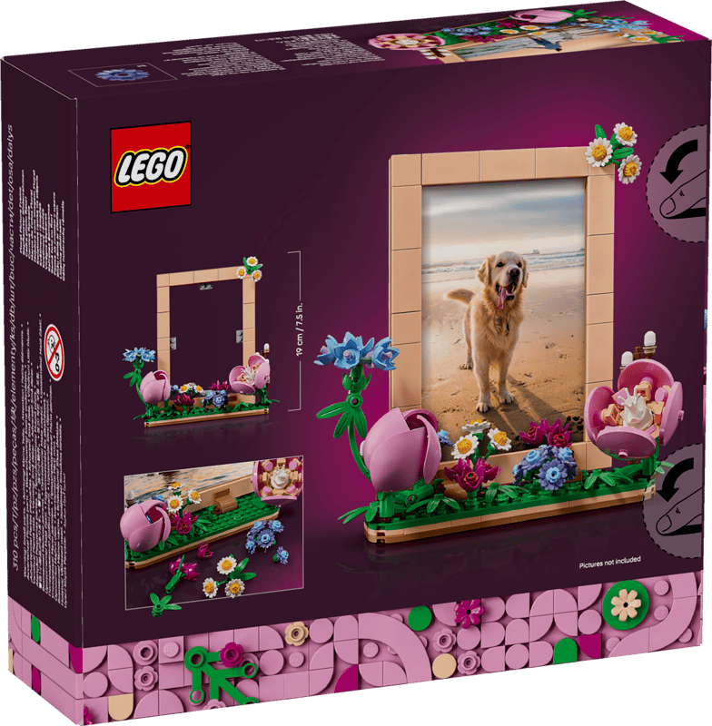 LEGO® Botanicals Floral Picture Frame - 40916 - 310 Piece Building Set