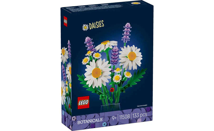 LEGO® Botanicals Daisies 11508  133-Piece Floral Building Set