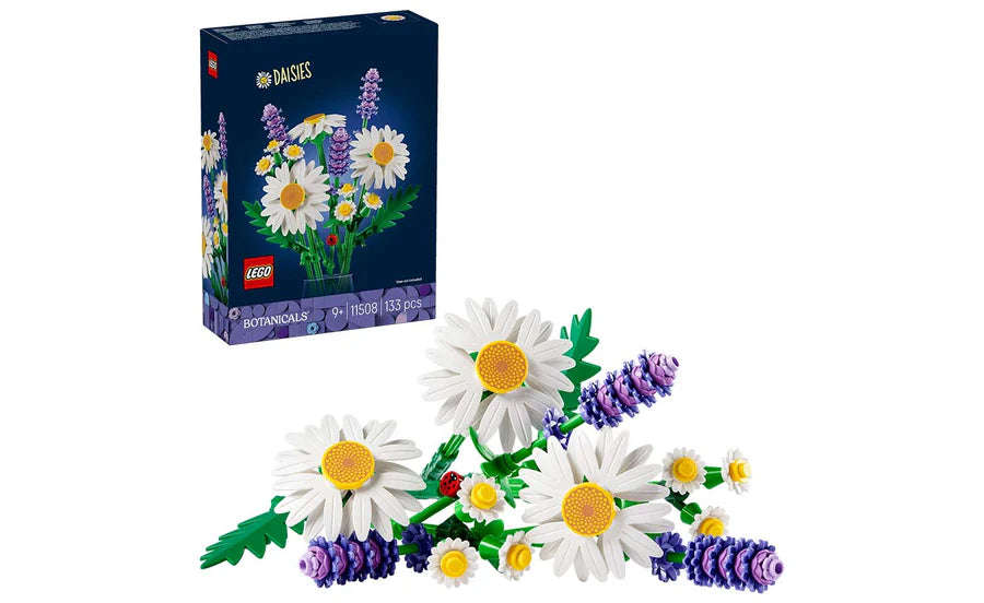 LEGO® Botanicals Daisies 11508  133-Piece Floral Building Set