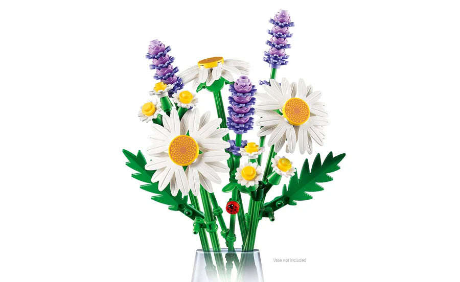 LEGO® Botanicals Daisies 11508  133-Piece Floral Building Set
