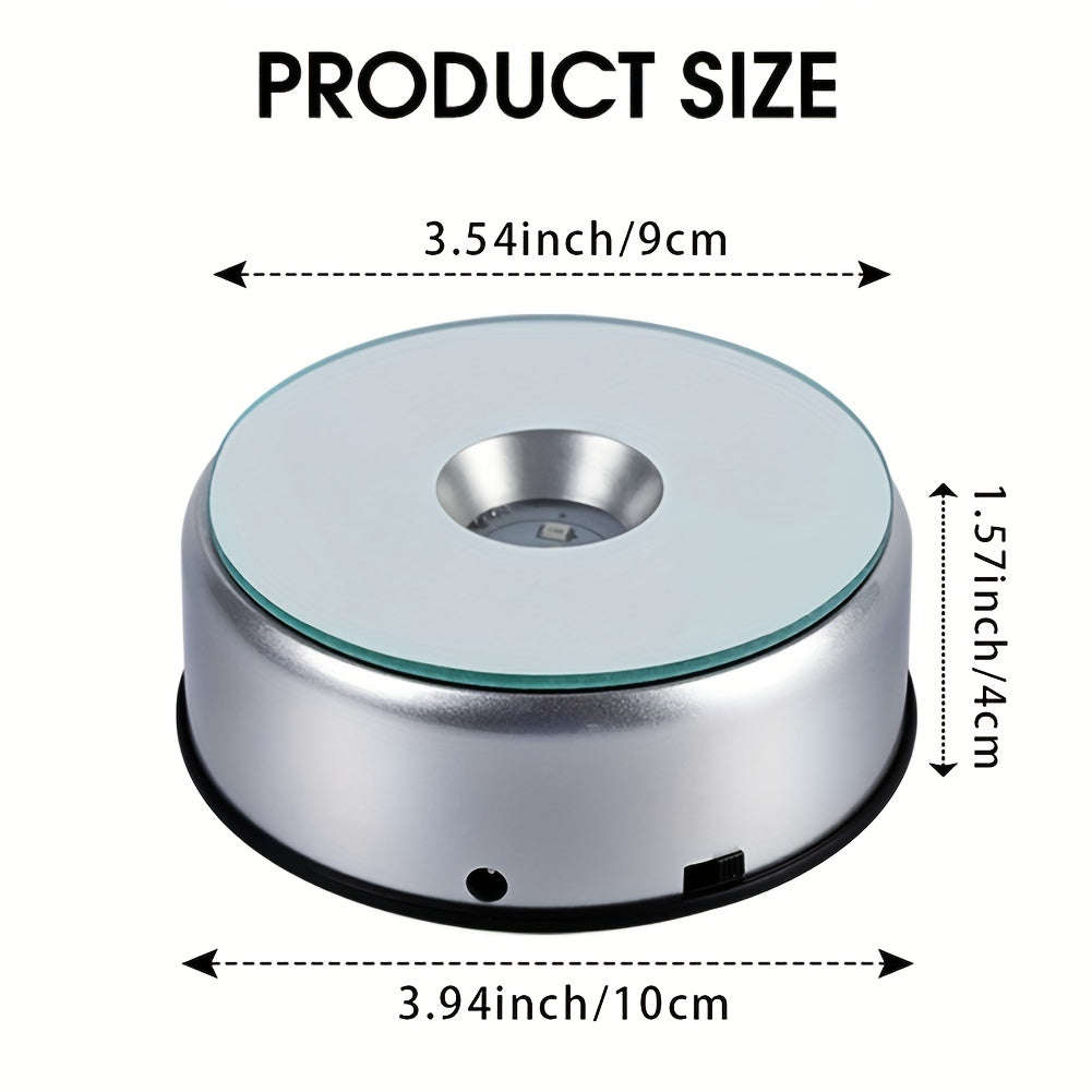 Rotating Display Stand Light Base with Multicolor Light