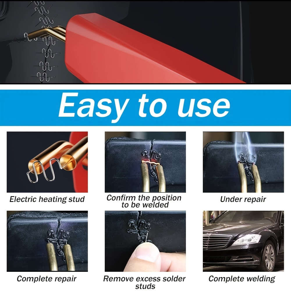 800pcs Hot Staples for Plastic Welding (0.6mm & 0.8mm) - Reliable Quality Welder Staples with Sto...