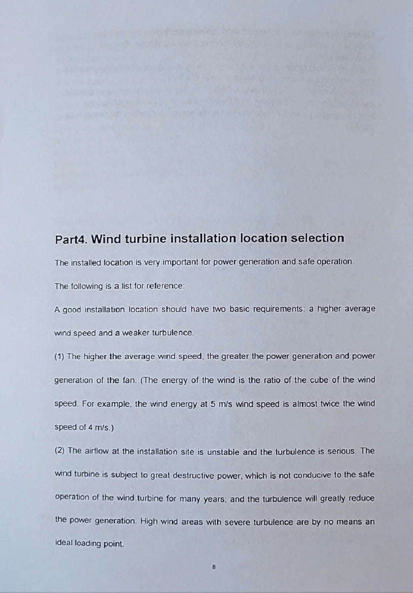 400W 3 Blades 48V Wind Turbine with PWM Charge Controller