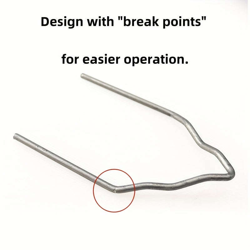 800pcs Hot Staples for Plastic Welding (0.6mm & 0.8mm) - Reliable Quality Welder Staples with Sto...