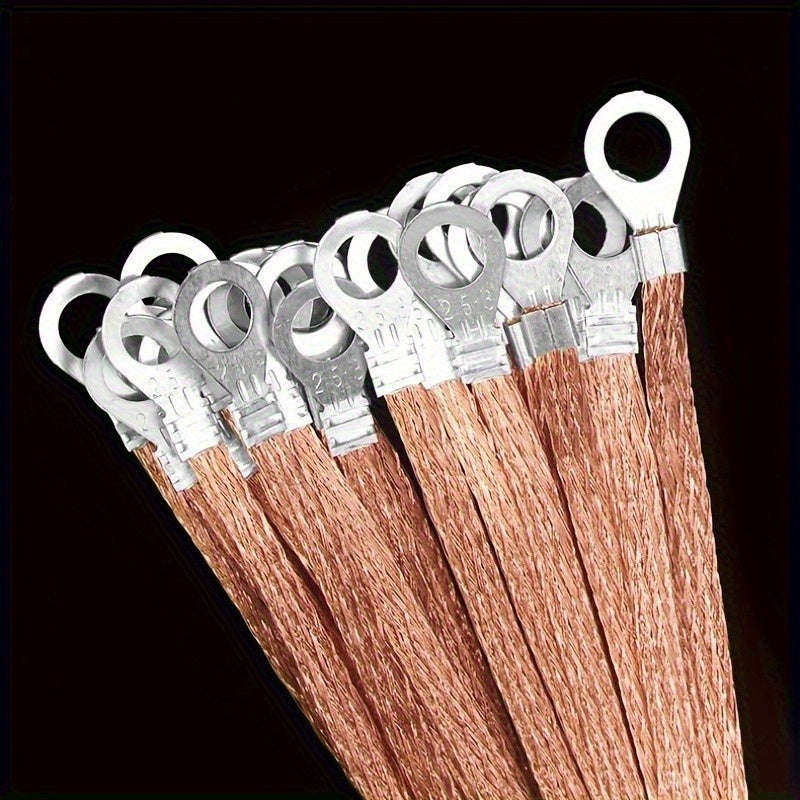 50pcs GM Grounding Wire, Engine Grounding Strap Kit with Braided Grounding Wire