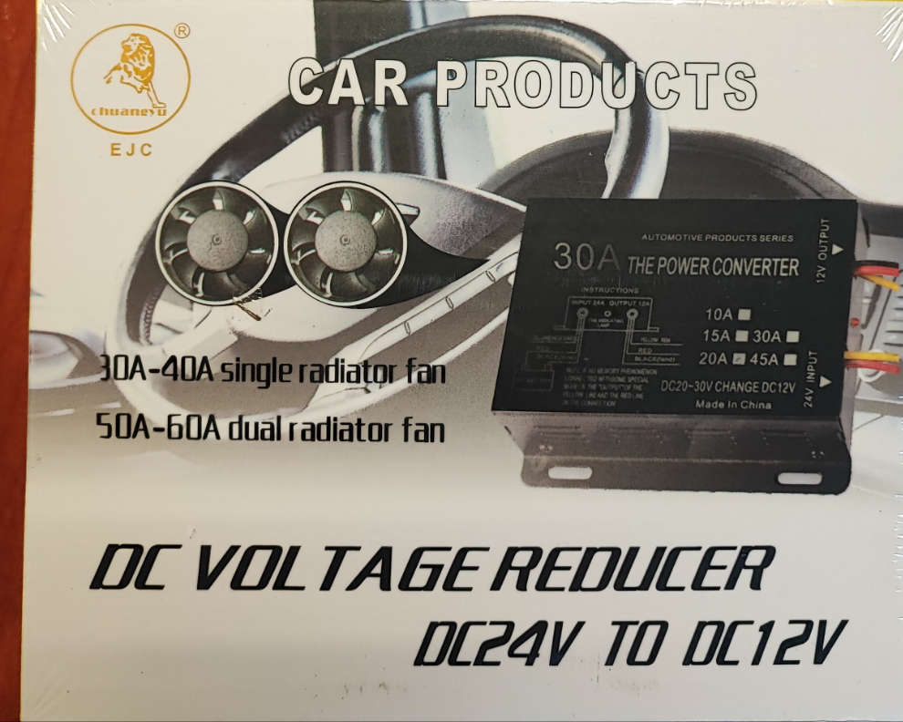 DC 24v to 12v 20Amp Power Step Down Transformer