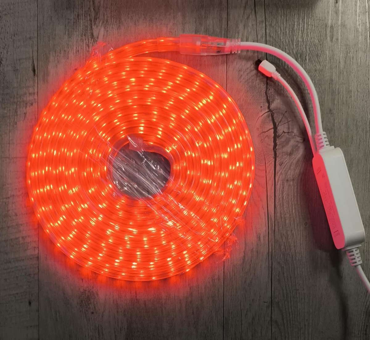 Redisson 15Meter 220vAC Waterproof RGB Remote Controlled 5050LED Strip