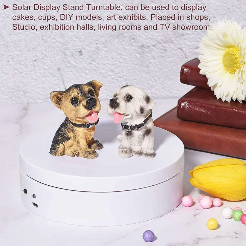 360 Degree Rotating USB Powered Display Stand