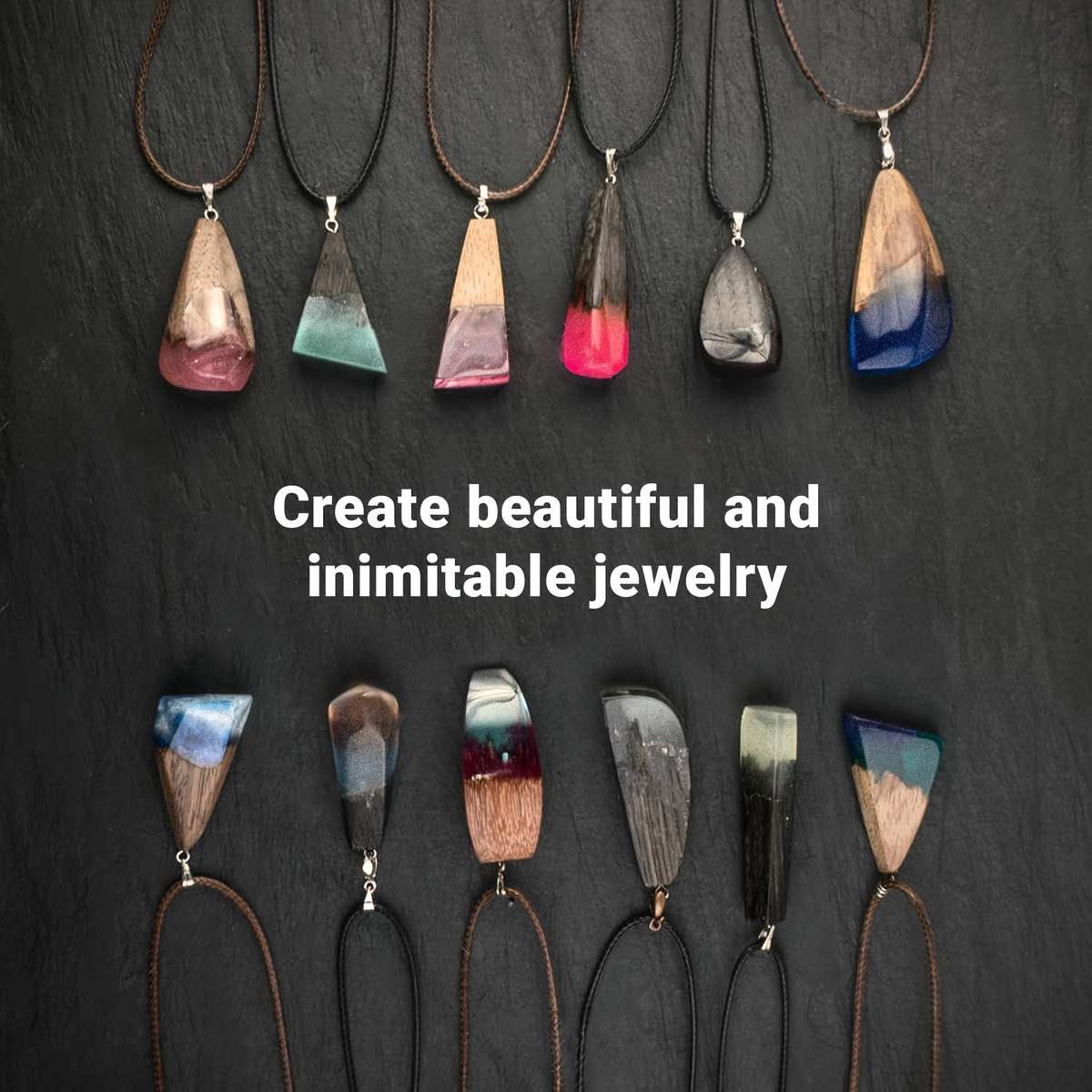 24 Colors Mica Powder for Epoxy Resin, Shimmery Powder, and Easy to Mix