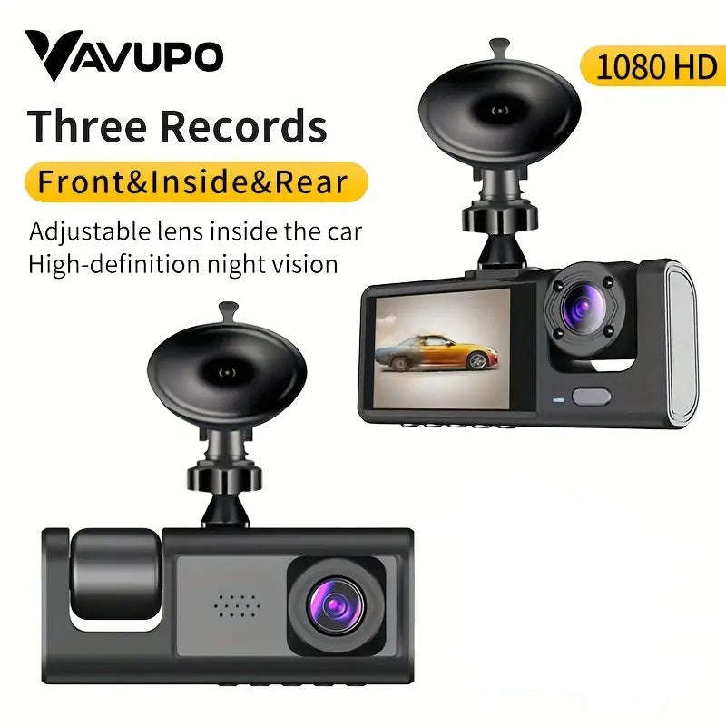 2 Channel 1080p Vehicle Dash Cam