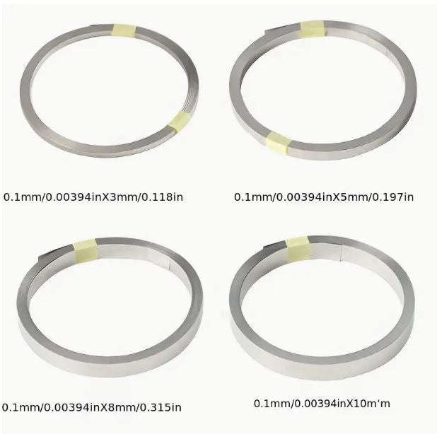 10m/Roll 18650 Li-ion Battery Nickel Plated Strip Connector - 5mm