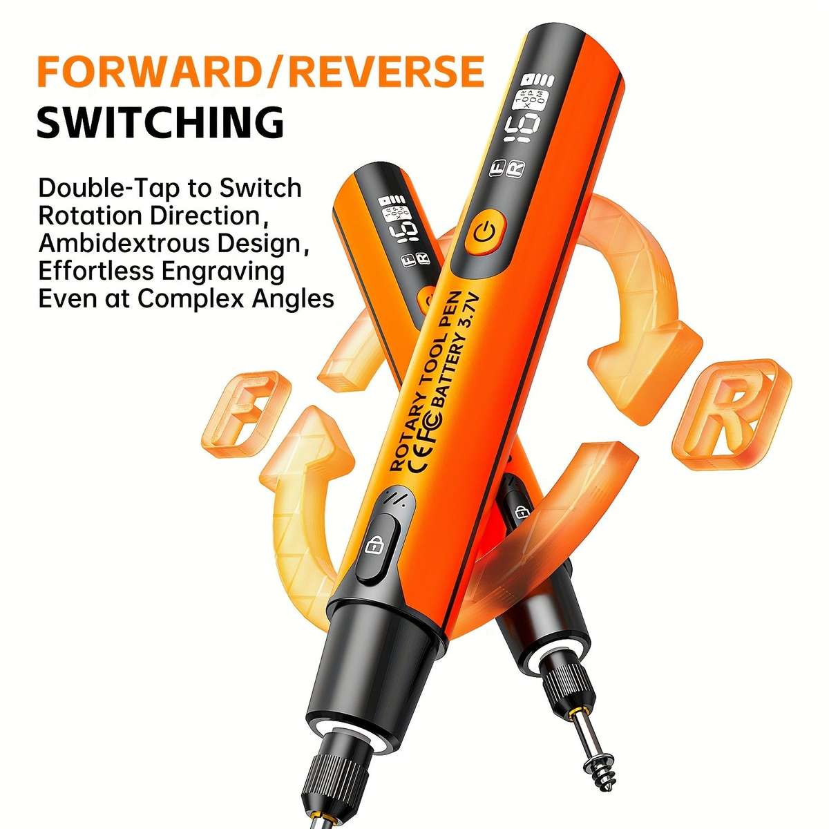 Wireless DIY 6-Speed Rotating Tool - Multifunctional Rotary Pen For All Surfaces