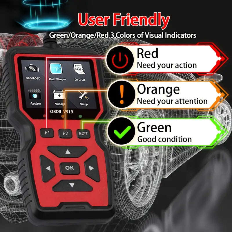 V519 Professional OBD2 Scanner