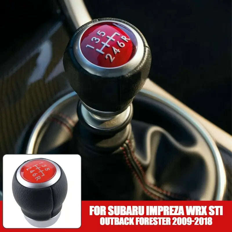 Subaru Impreza WRX STI Shift Knob, 6 Speed Manual Transmission
