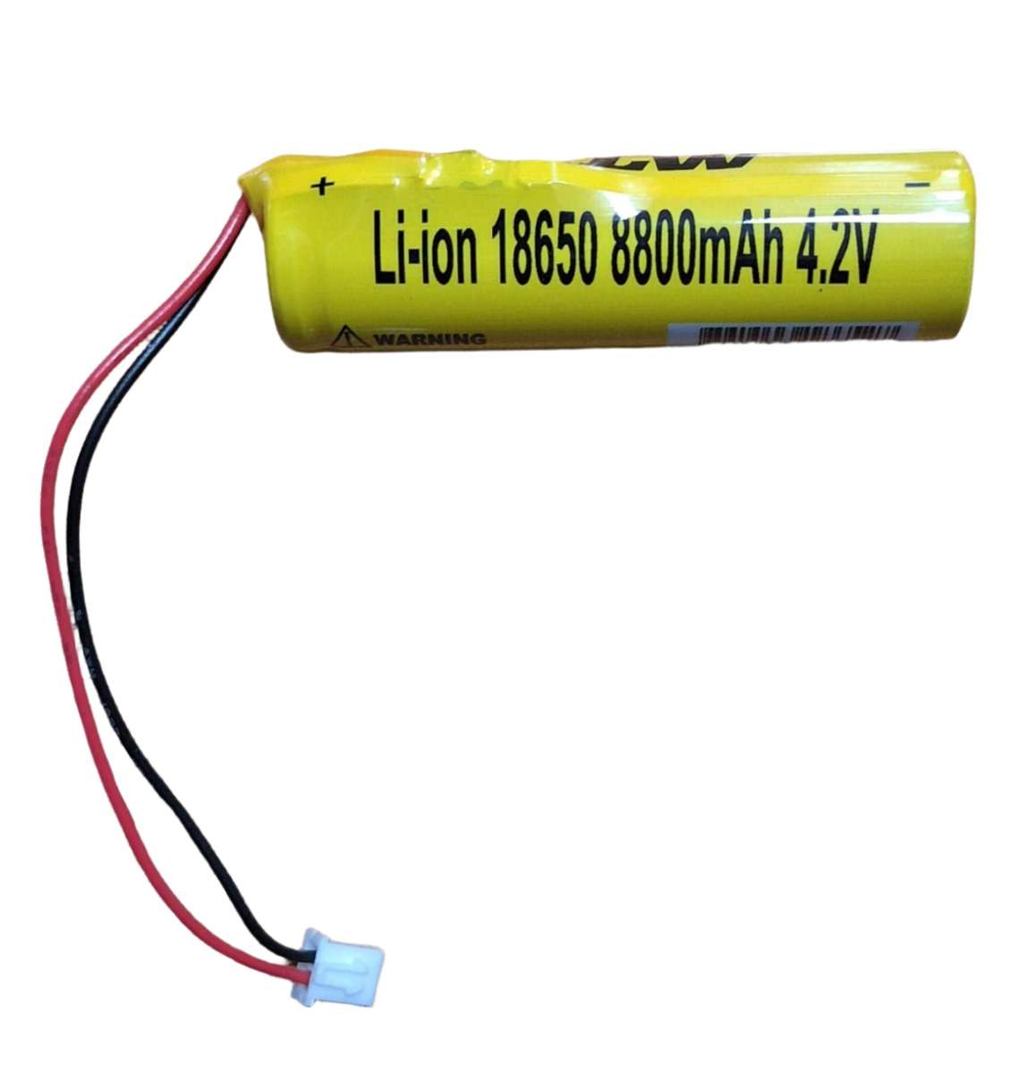 WLW Li-ion 18650 8800mAh 4.2V Battery With 2 Pin Connector