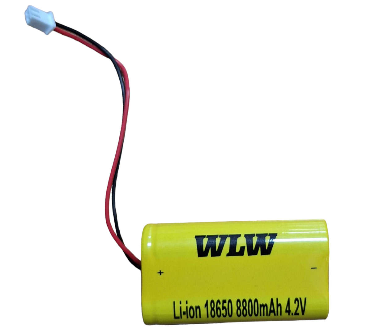 WLW Li-ion 18650 8800mAh 4.2V battery pack With 2 Pin Connector - Triangle