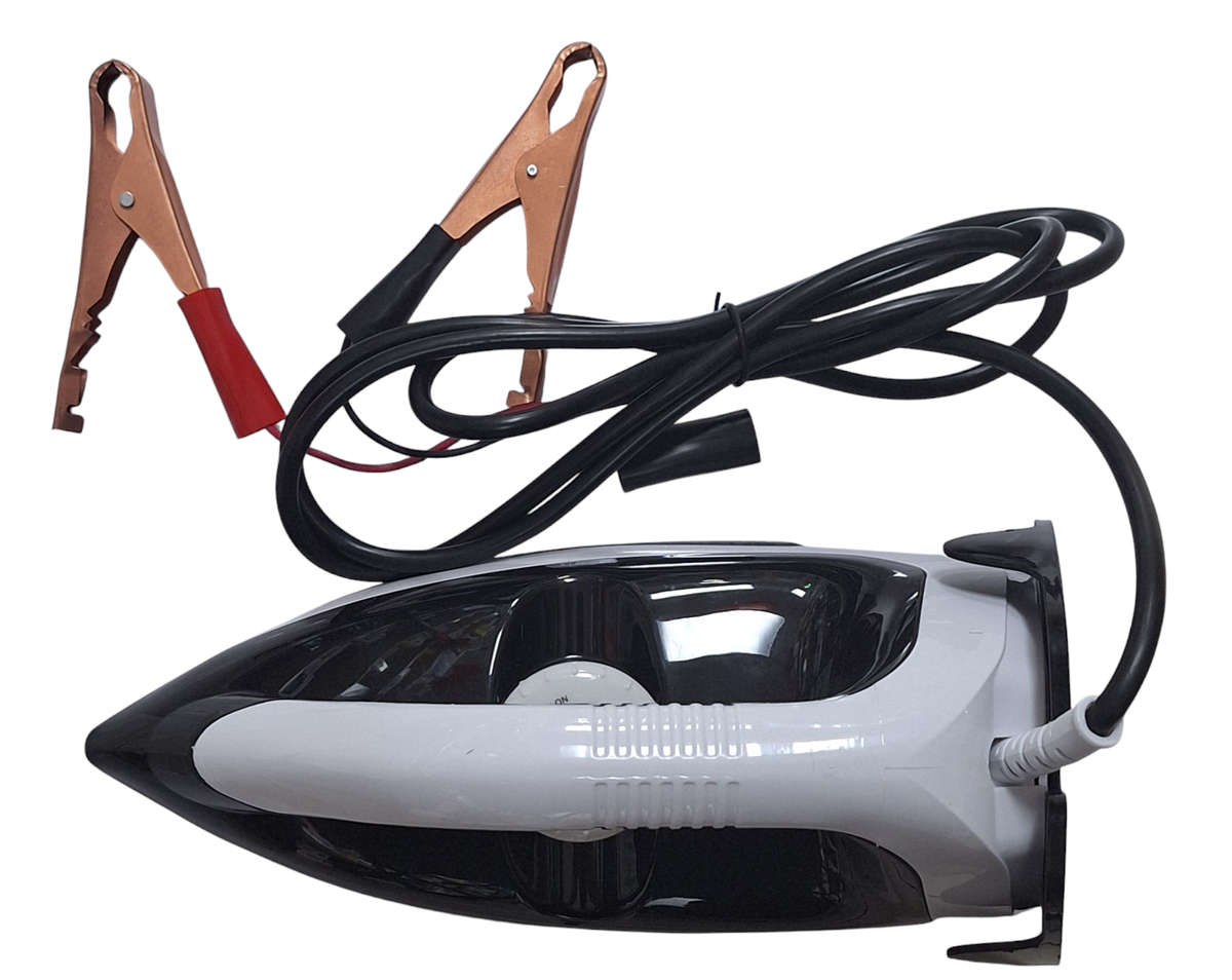 High-Performance 150W 12V DC Electric Steam Iron  Perfect for Portable & Travel Use