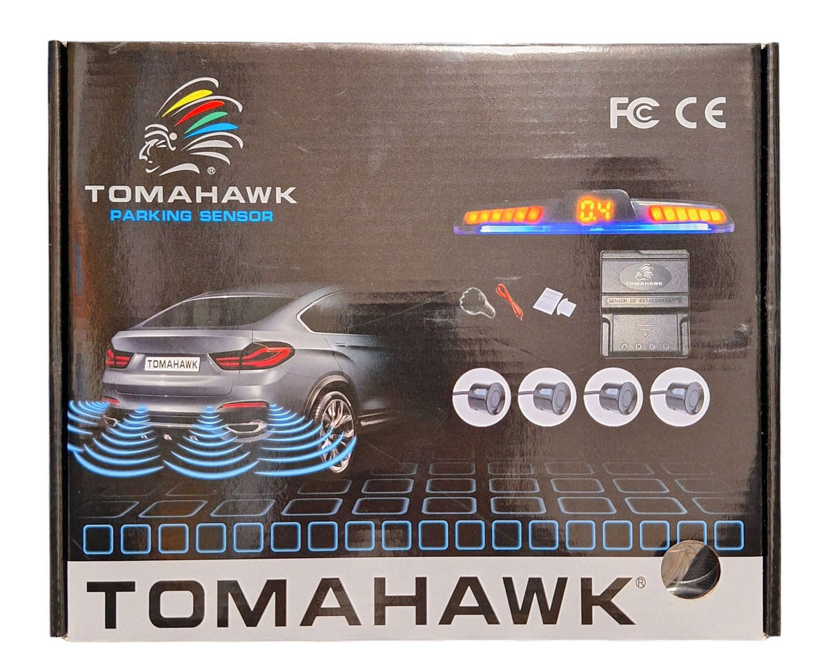 Tomahawk Parking Sensor Kit - 4pc SILVER Sensors