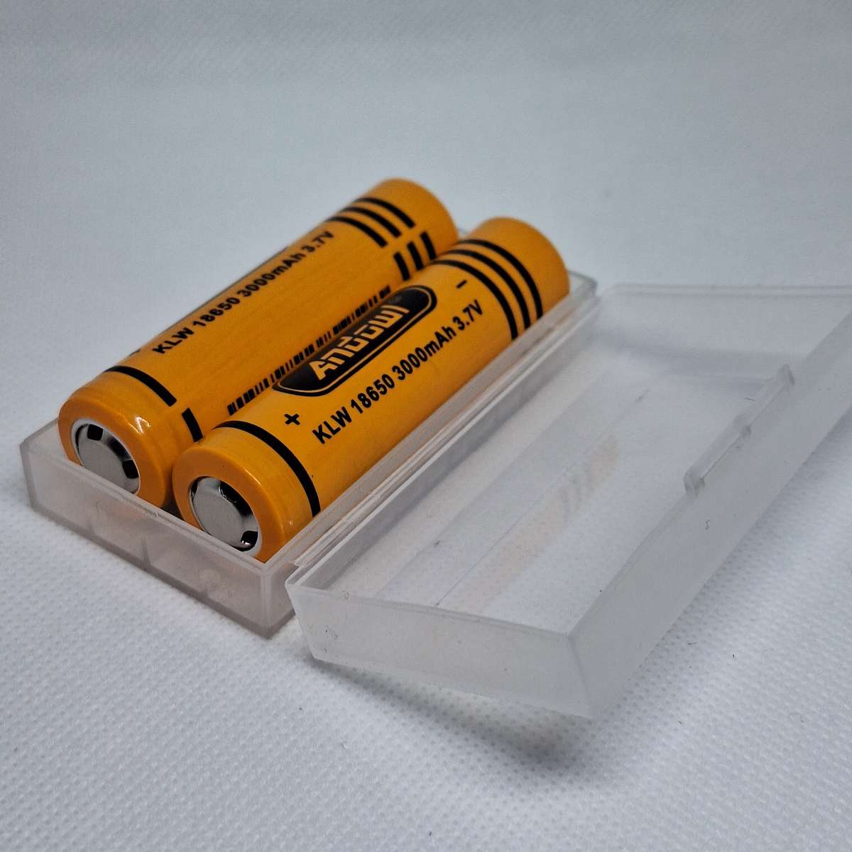 Andowl KLW 18650 3000mah 3.7v Lithium Batteries - 2pcs