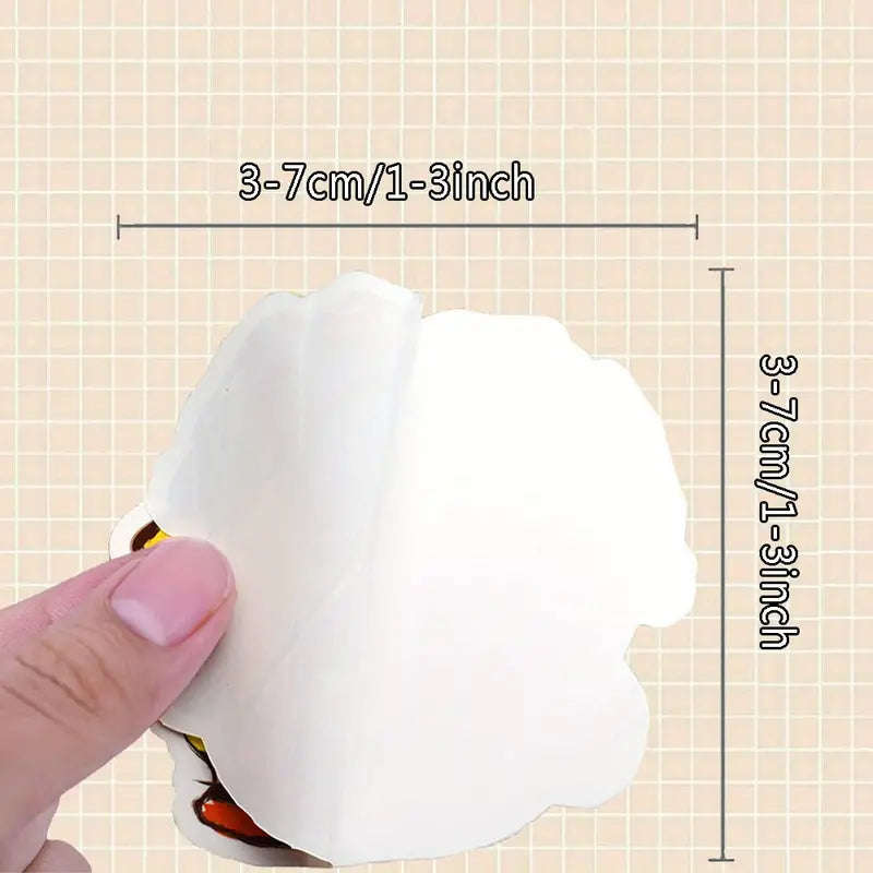 "Trendy" 50pcs Cool & Cute Japanese Jdm Racing Car Waterproof Stickers